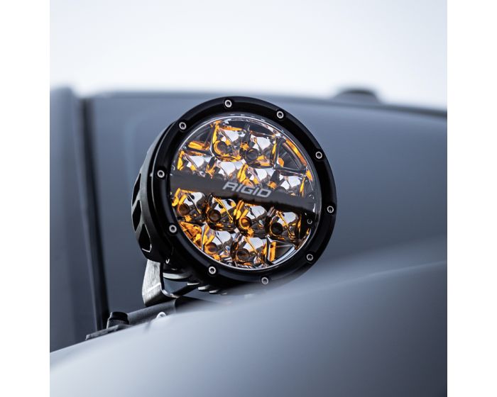 36202 - RIGID 360-SERIES 6 INCH ROUND LED OFF-ROAD SPOT BEAM
