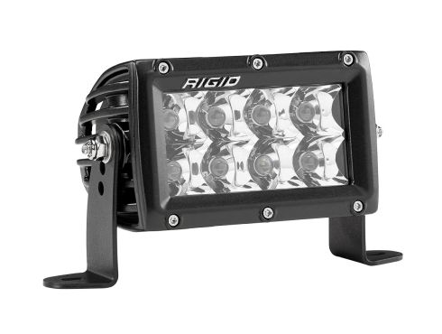 Photo of a black 4 Inch E-Series light bar with spot optics
