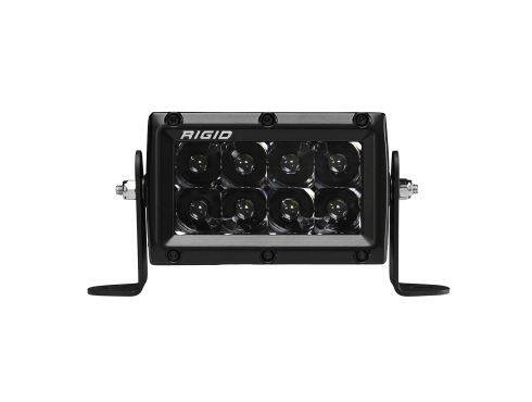 104213BLK - Front View of E-Series Pro 4 inch Midnight Edition with Spot Optics