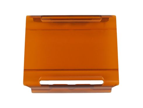 Photo of an Amber PRO Light cover for a 4 Inch E-Series Light Bar