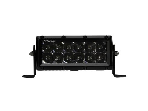 106213BLK - Front View of E-Series Pro 6 inch Midnight Edition Light with Spot Optics