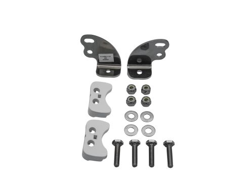 131625 - RDS SR-Series Hardware Kit with mounting brackets and hardware for white casing
