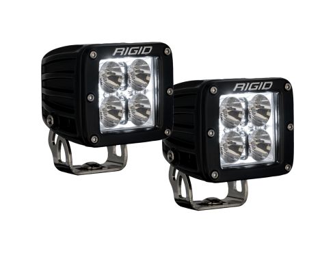 Rigid Radiance+ RGBW Pods with white backlight turned on