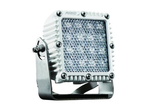 245513 - White Q-Series Light with a surface mount and Flood Diffused Optics