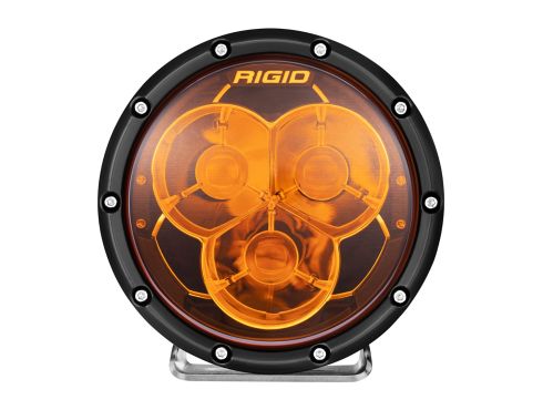 Front view of 360-Series Amber PRO Laser Edition light pod