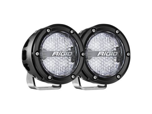 360-Series RGBW 4 Inch Diffused Optic with RGBW Backlight Pods