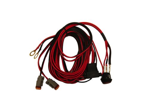 Photo of a harness with a switch for the D-Series and SR-Q Series lights