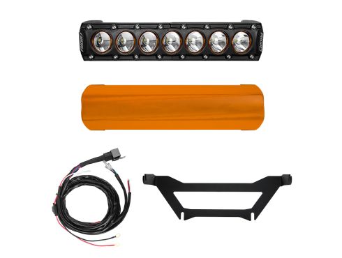 Revolve Bar Kit for the Maverick X3 showing the light, harness, mount, and light cover