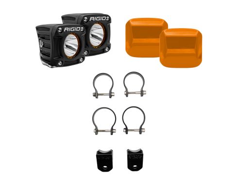 Universal Revolve kit showing the lights, clamps and light covers