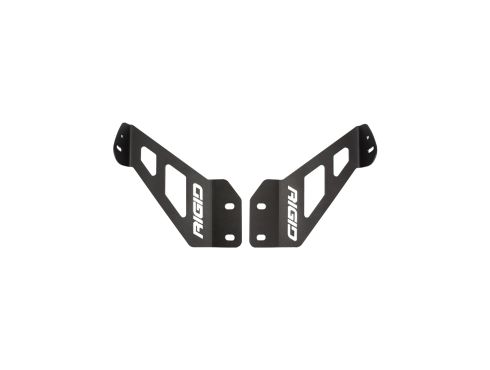 Photo 2018 Jeep Wrangler JL's hood mounting brackets for a 20 Inch Adapt light bar