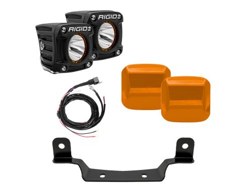 Revolve Lower Grille Kit for the Pro R and the Turbo R showing the lights, harness, mount, and light covers