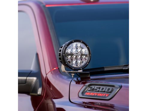 46719 - 2019+ Dodge RAM 2500/3500 A-Pillar LED Light Mounts