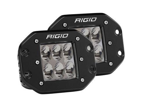 D-Series PRO Specter Driving Flush Mount Black 2 Lights