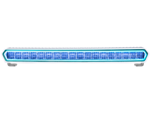 SR-L Series Marine 20 Inch LED Light Bar White with Blue Halo