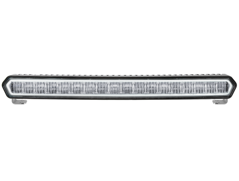 SR-L Series Marine 20 Inch LED Light Bar Black With White Halo