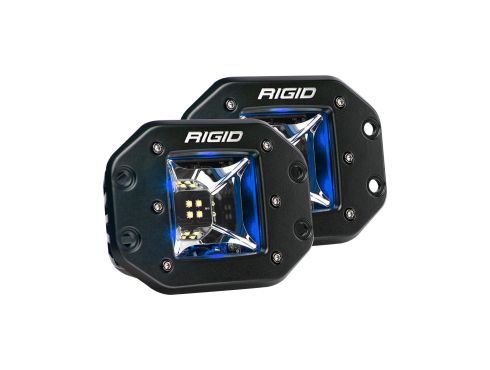 RADIANCE SCENE BLUE BACKLIGHT FLUSH MOUNT PAIR