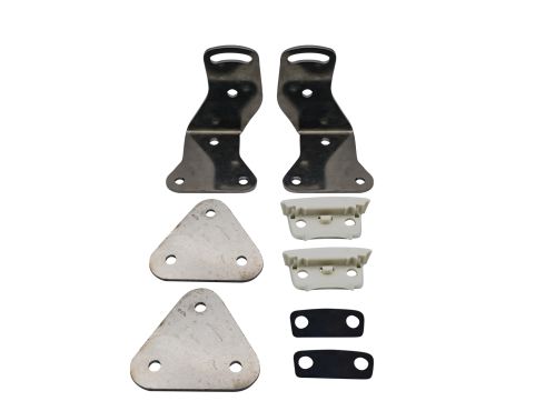 877213 - RDS-Series Hardware Kit mounting brackets for white casing