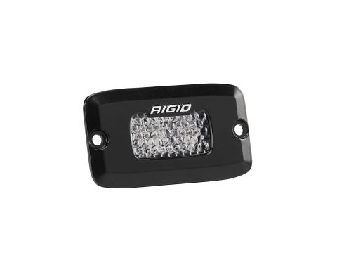 SR-M SERIES PRO FLOOD DIFFUSED Black Flush Mount