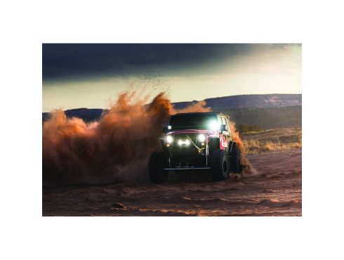 Photo of a pair of Rigid's D-XL Light Pods with driving optics