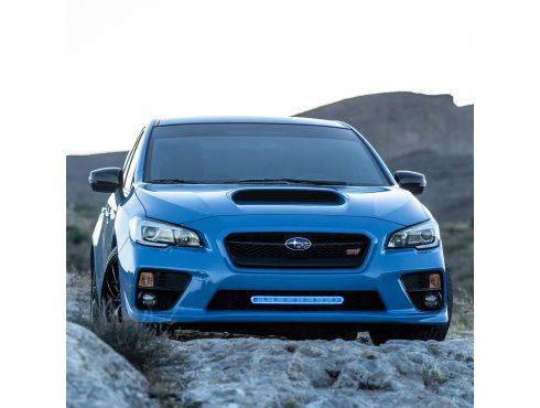 SR-L Series 20 Inch OFF-ROAD LED Light BAR Black with Blue Halo