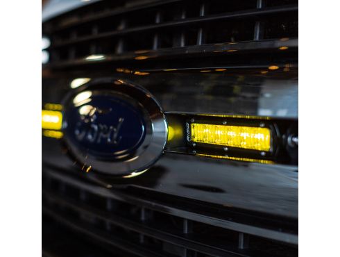 SR-Series PRO DOT/SAE J583 6 Inch Fog Light Selective Yellow Surface Mount | Pair