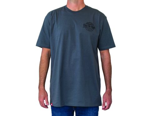 Own the Night Graphic T-Shirt - Charcoal 