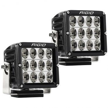 Photo of a pair of Rigid's D-XL Light Pods with driving optics