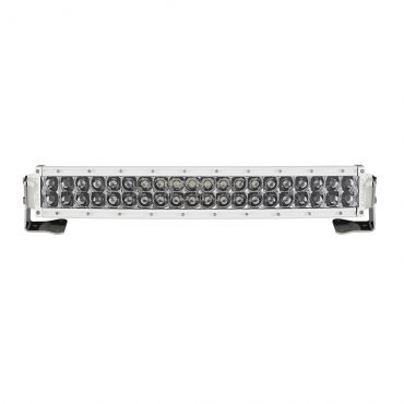 Photo of a white 20 Inch RDS-Series light bar with spot optics
