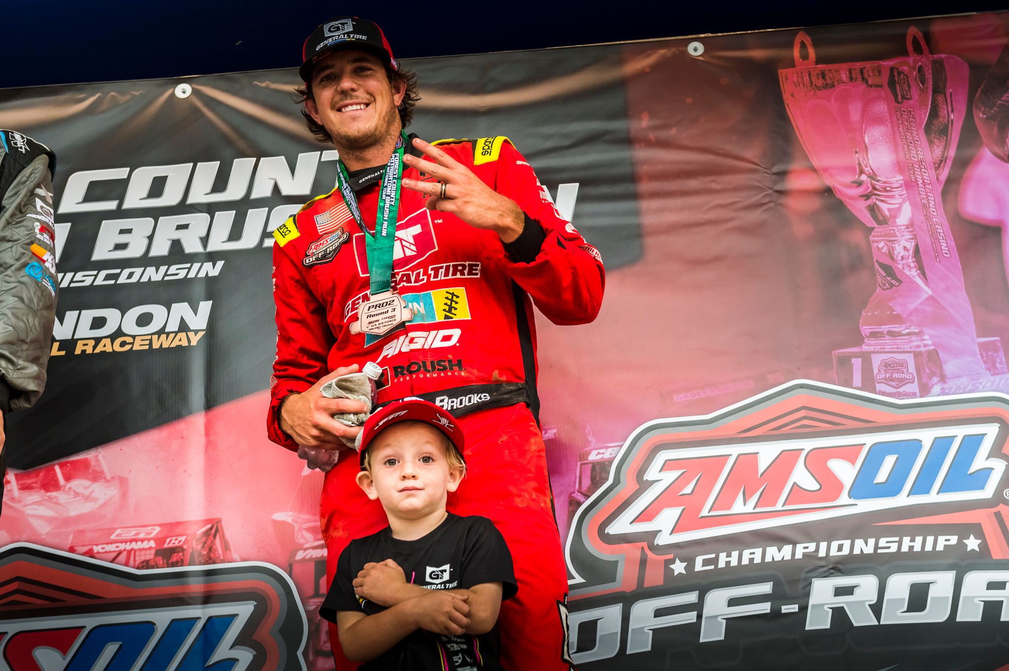 Crandon, Wisconsin, 6/26/22 Jerett Brooks made his return to the