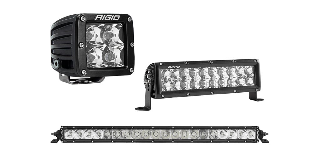 Assortment of refurbished Rigid LED lights